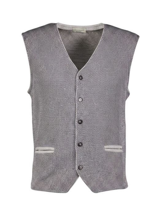 Grijze cardigan met knopen Altobello