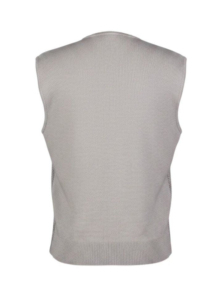 Grijze cardigan met knopen Altobello