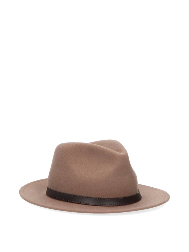 Camelkleurige hoed TRAVELLER Stetson
