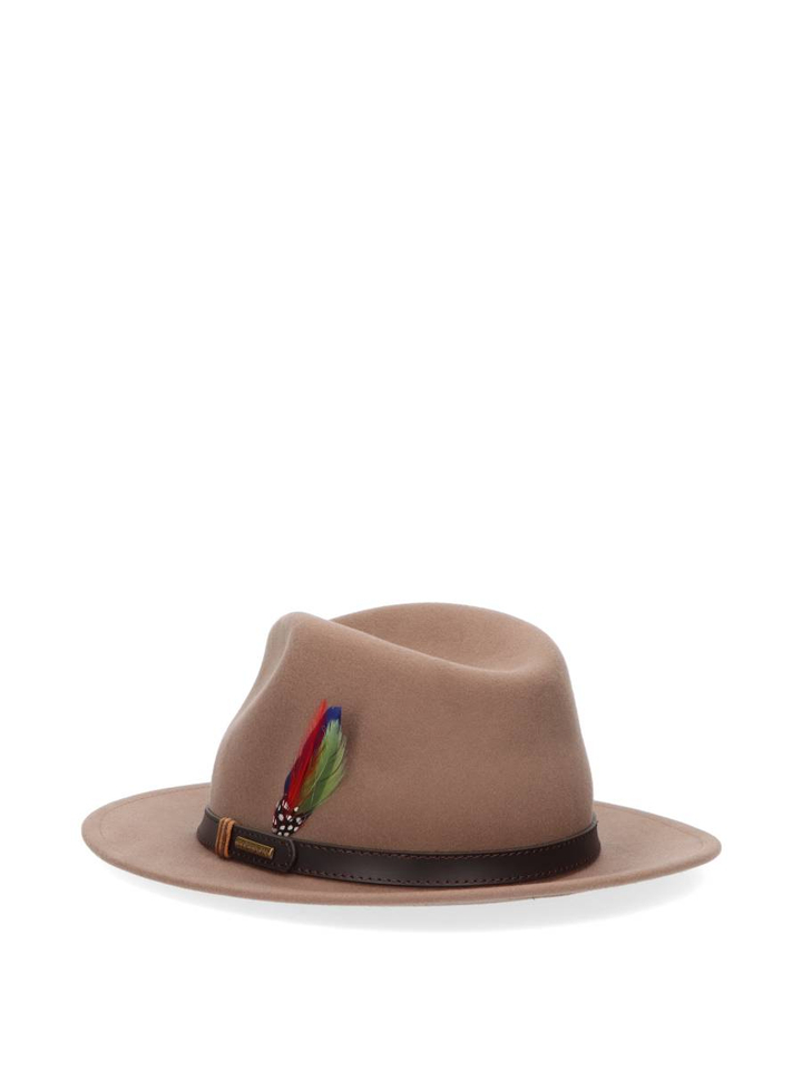 Camelkleurige hoed TRAVELLER Stetson