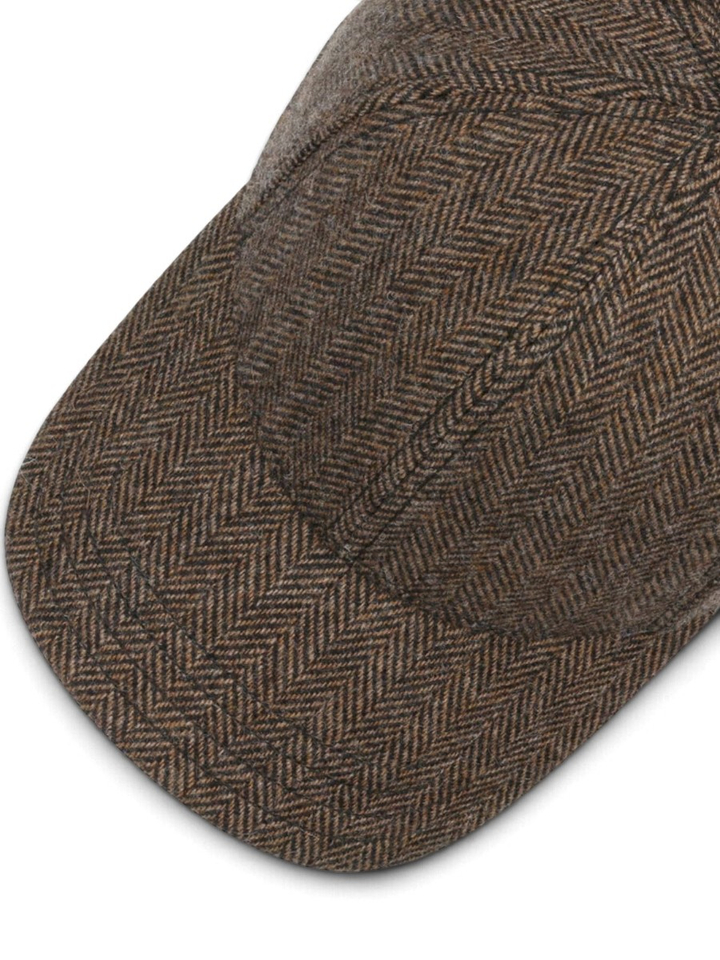 Bruine met pet print Stetson