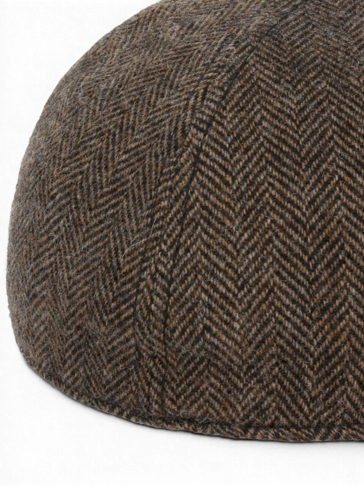 Bruine met pet print Stetson