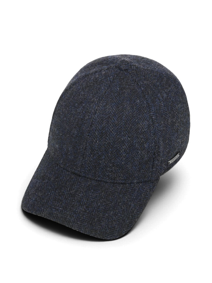 Donkerblauwe baseball cap Stetson