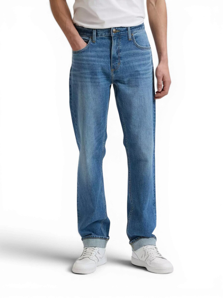 Blauwe jeans Lee