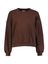 Bruine sweater met oranje bedrukking Zoe Blue Bay 