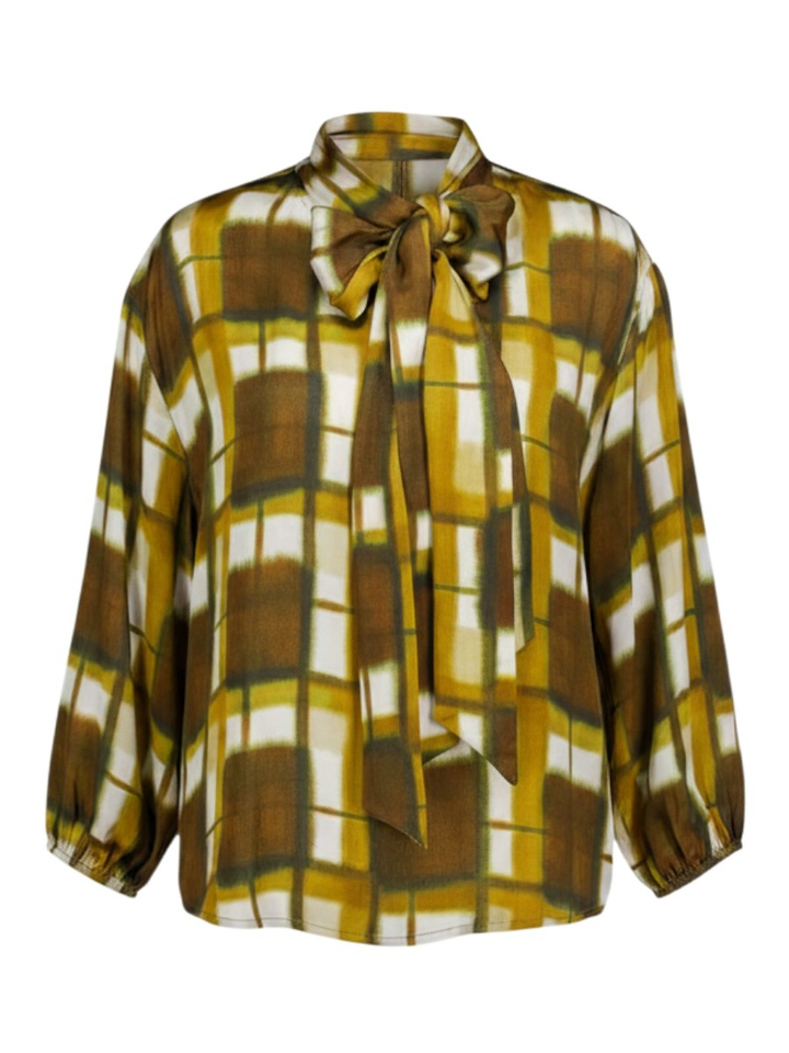 Geruite blouse Cha Nico Avalanche