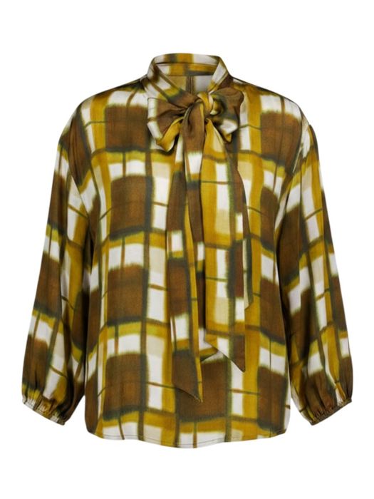 Geruite blouse Cha Nico Avalanche