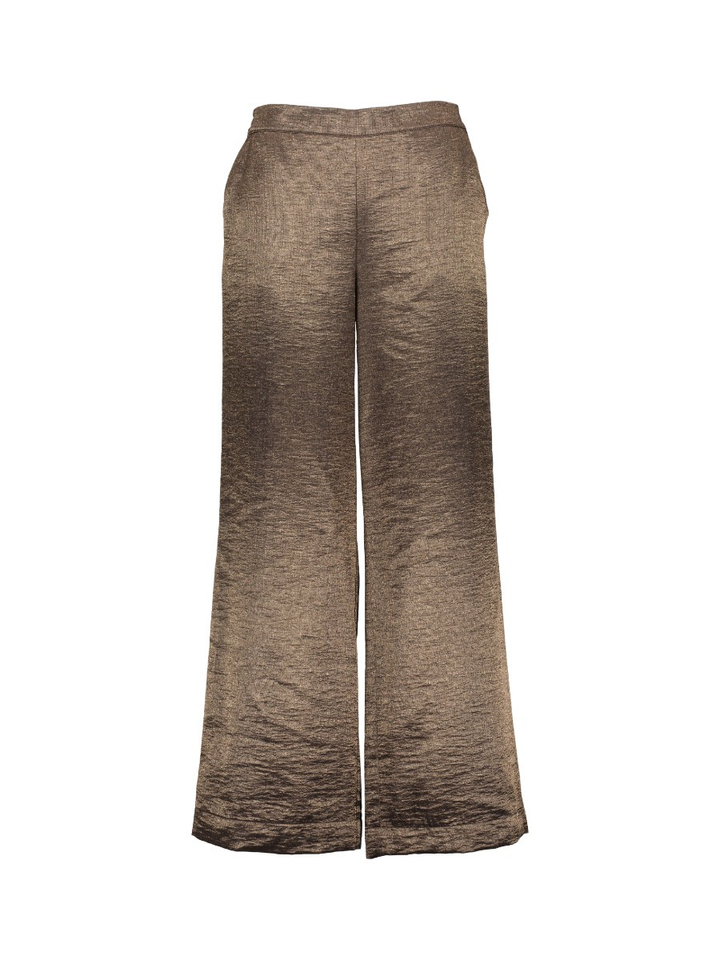 Donkerbruine metallic broek Maxou Soga Avalanche