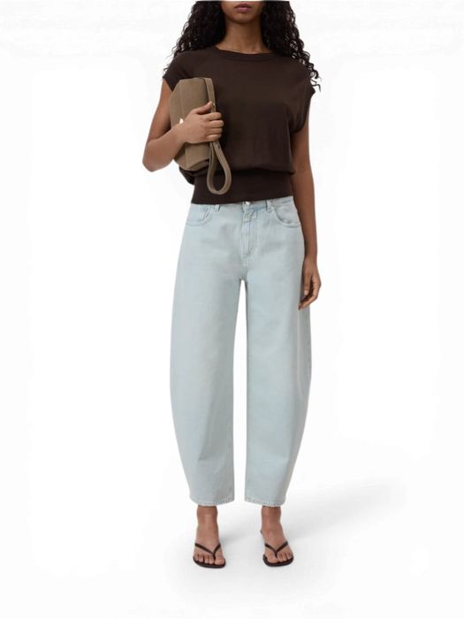 Licht blauwe balloon fit jeans Jazzie Closed