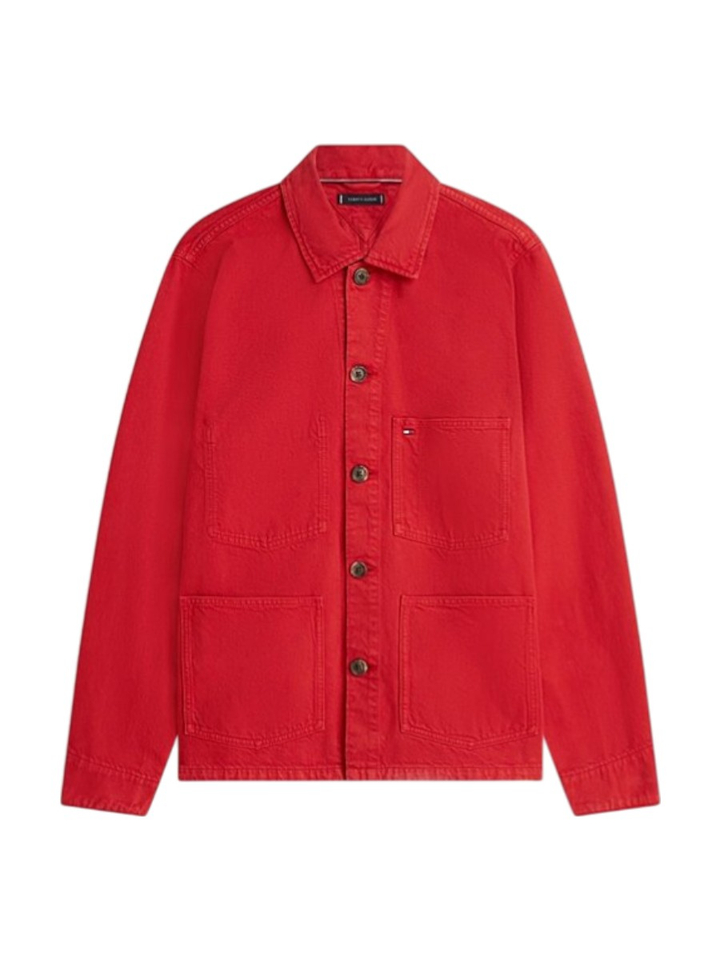 Rode jeansjas Tommy Hilfiger 