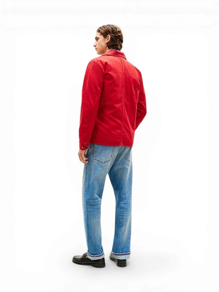 Rode jeansjas Tommy Hilfiger 