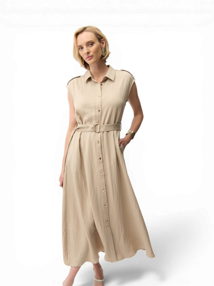 Beige maxi-jurk Joseph Ribkoff 