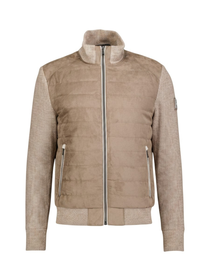 Beige sportieve jas Stanley Milestone 