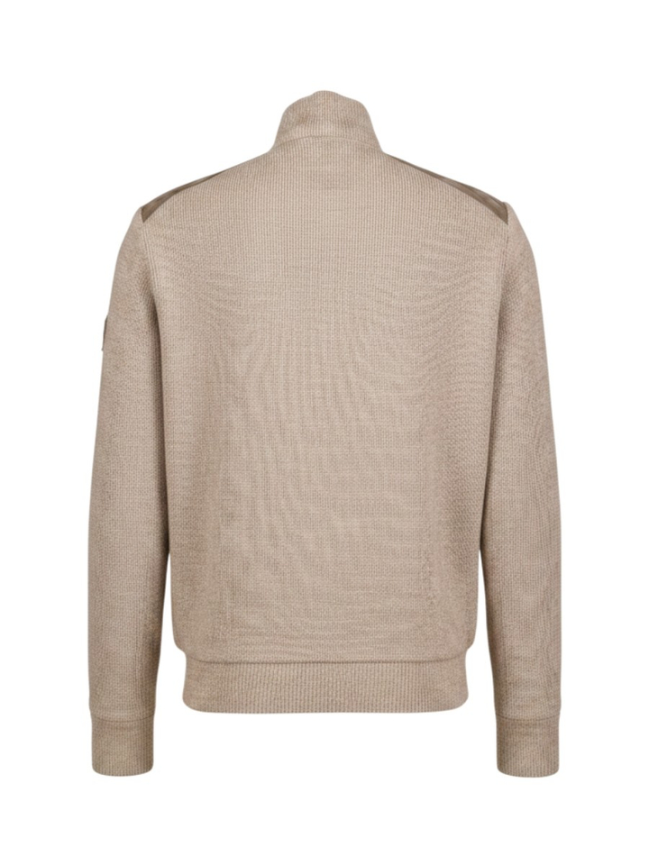 Beige sportieve jas Stanley Milestone 