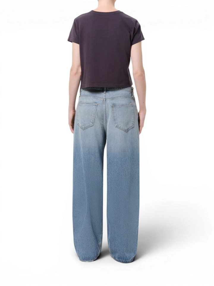 Blauwe llow rise curve jeans Agolde