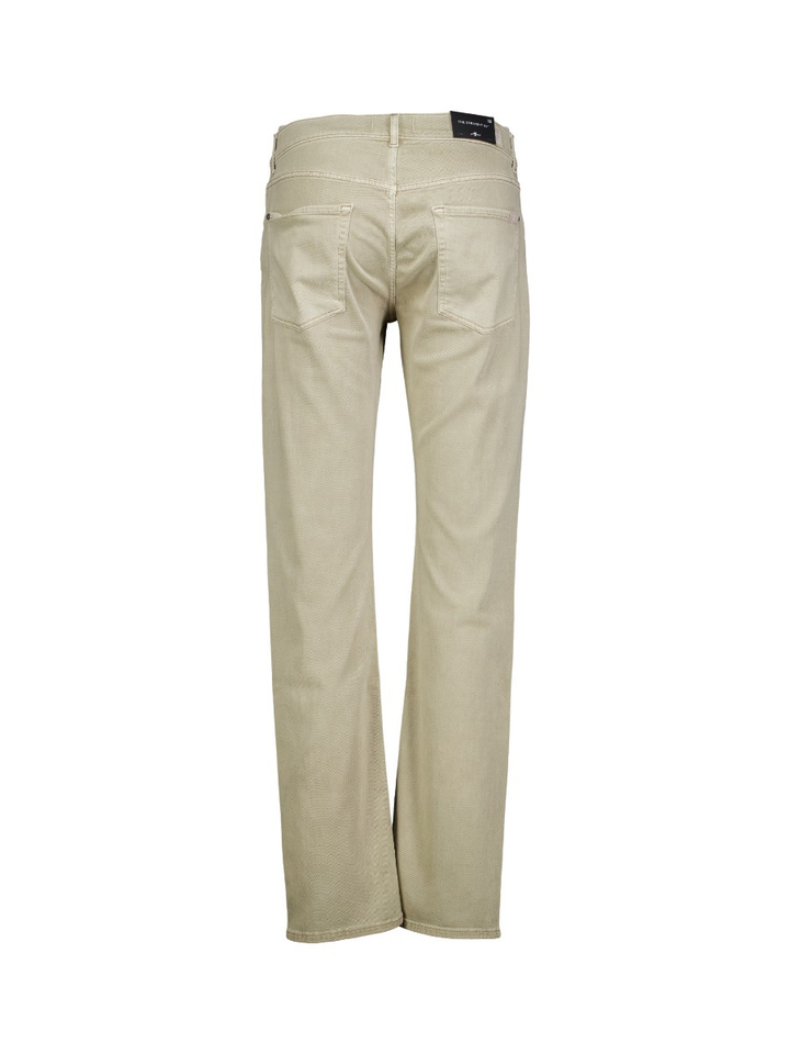 Beige jeans straight fit 7 For All Mankind