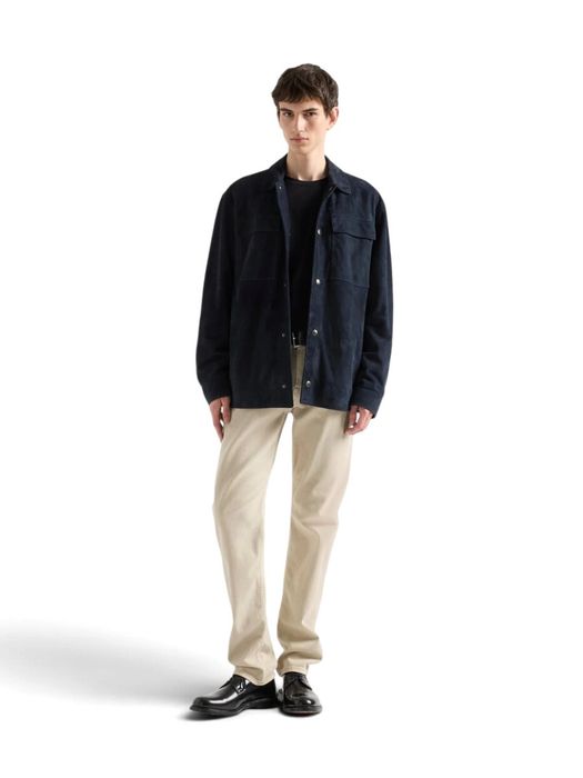 Beige jeans straight fit 7 For All Mankind