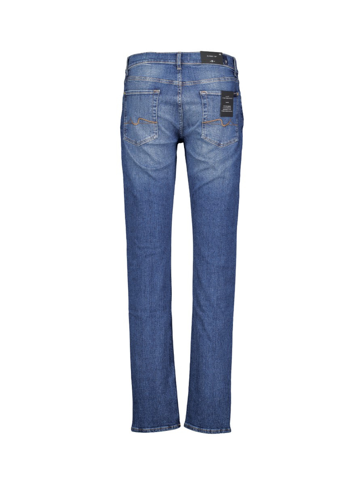 Blauwe slim fit jeans Slimmy For All Mankind