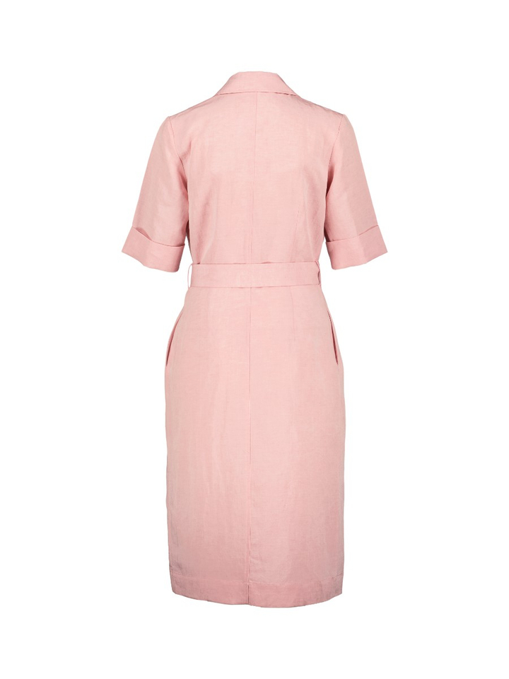 Roze jurk met riem Marie Mero 