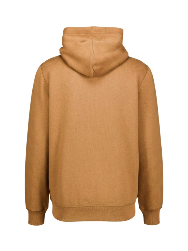 Camel kleurige sweater met kap Tommy Hilfiger