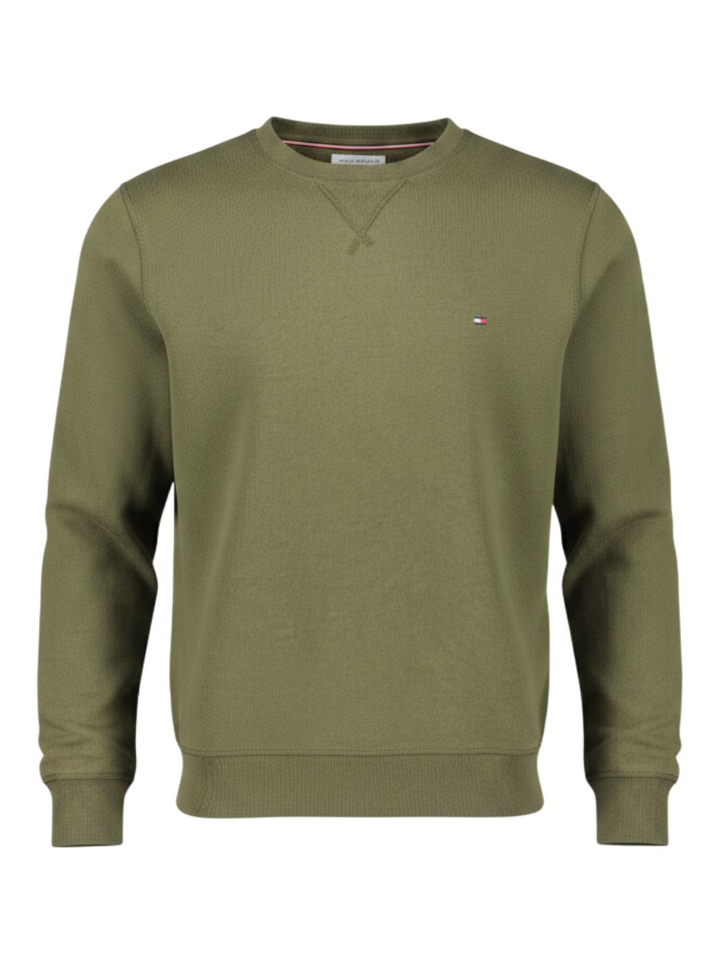 Groene katoenen sweater Tommy Hilfiger 