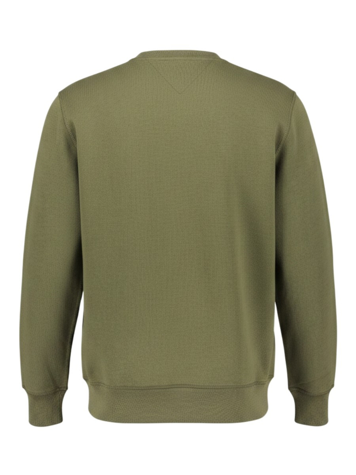 Groene katoenen sweater Tommy Hilfiger 