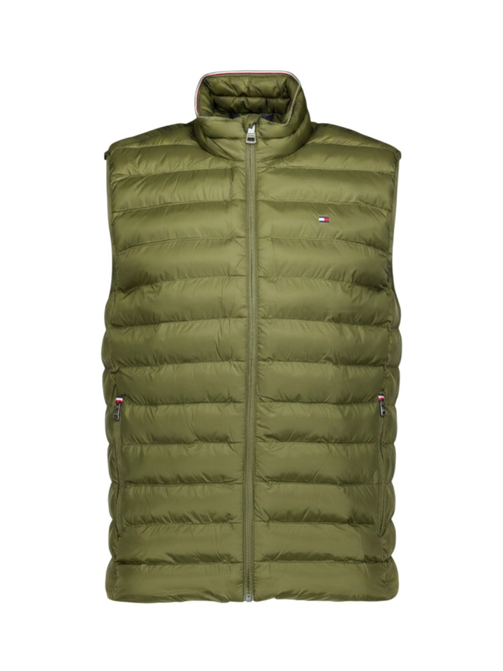 Donkergroene bodywarmer Tommy Hilfiger 