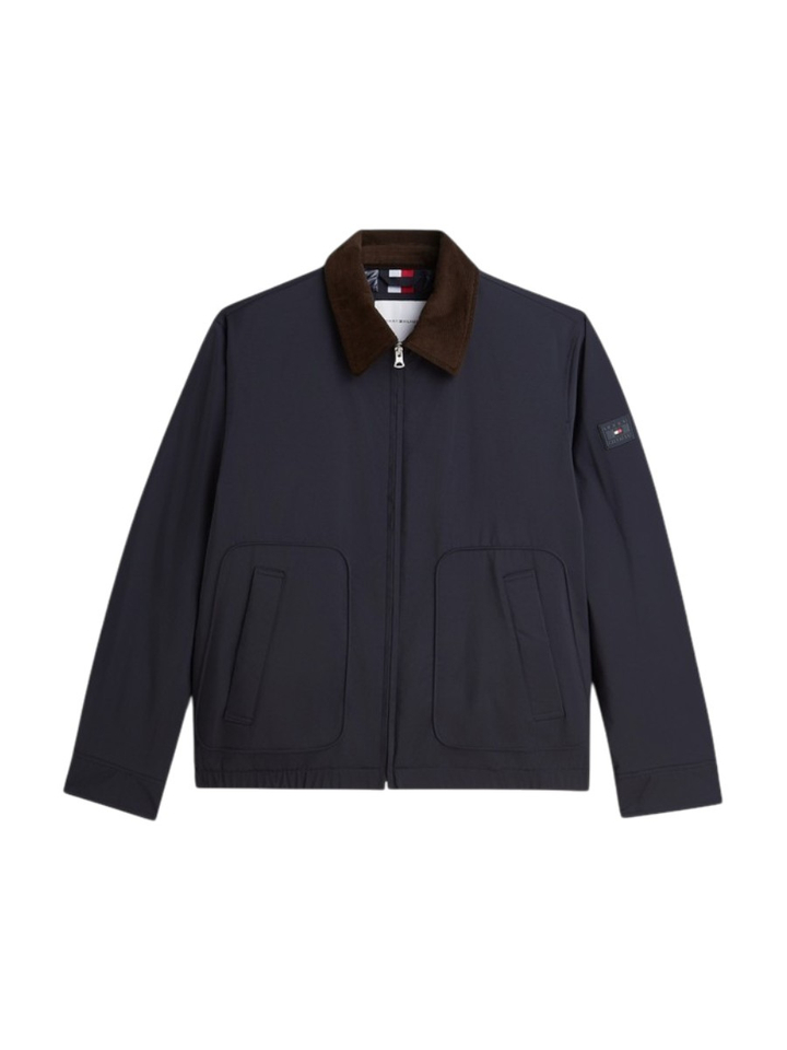 Donkerblauwe korte jas Tommy Hilfiger