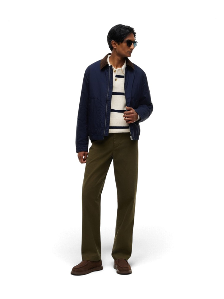 Donkerblauwe korte jas Tommy Hilfiger