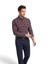 Blauw/rood geruit hemd (regular fit) met lange mouwen Tommy Hilfiger 
