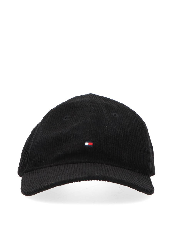 Zwarte pet met logo Tommy Hilfiger