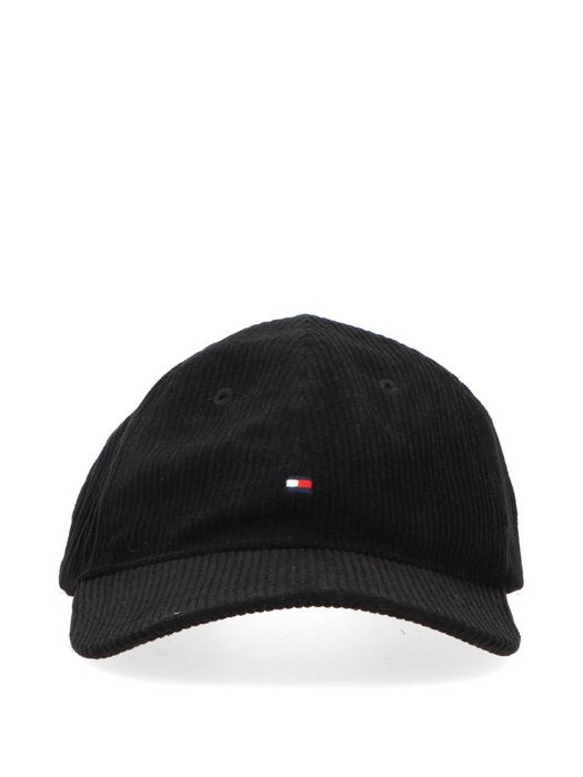 Zwarte pet met logo Tommy Hilfiger