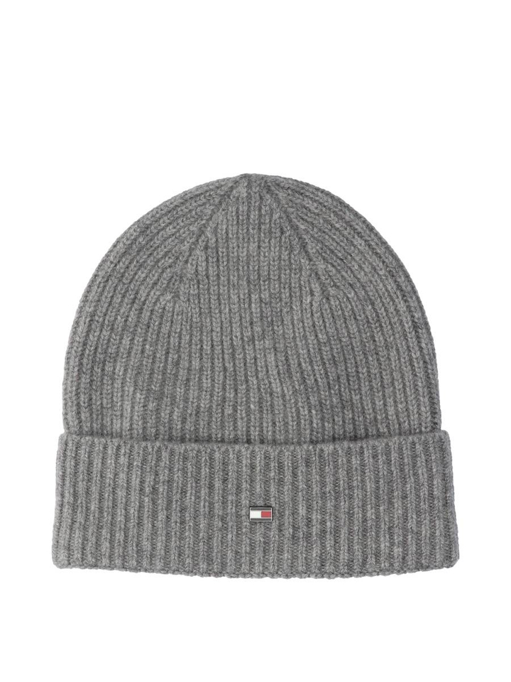 Grijze muts met logo Tommy Hilfiger 