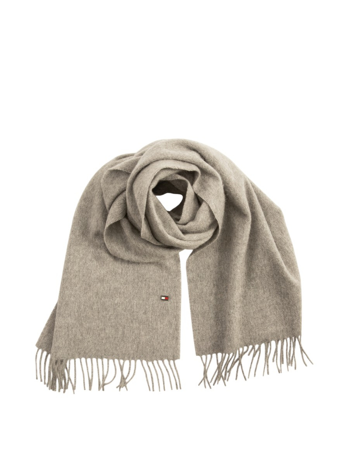 Medium grey cachemire sjaal Tommy Hilfiger