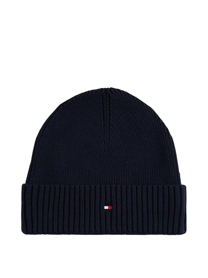 Donkerblauwe muts Tommy Hilfiger