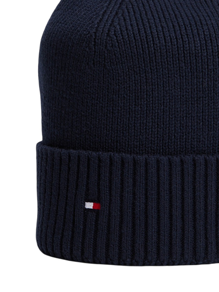 Donkerblauwe muts Tommy Hilfiger