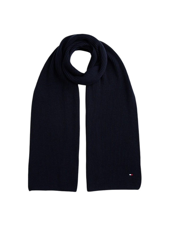 Donkerblauwe sjaal Tommy Hilfiger