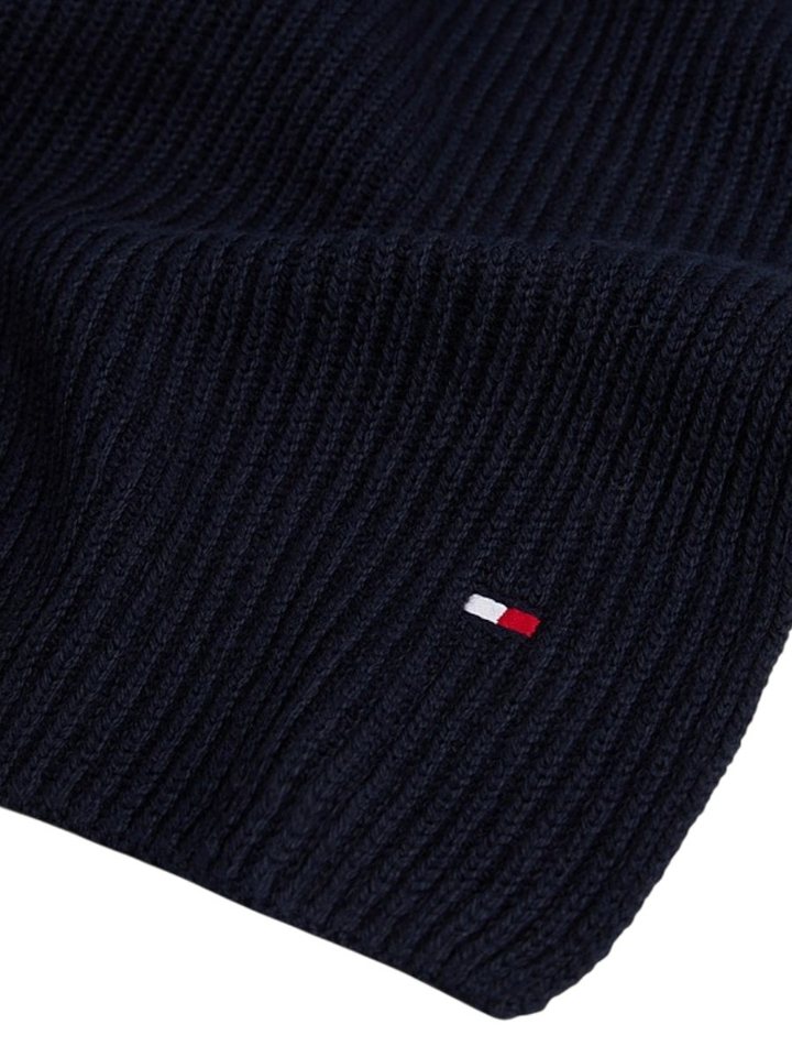 Donkerblauwe sjaal Tommy Hilfiger