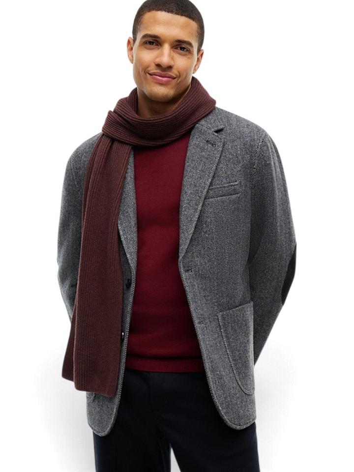 Bordeaux sjaal Tommy Hilfiger