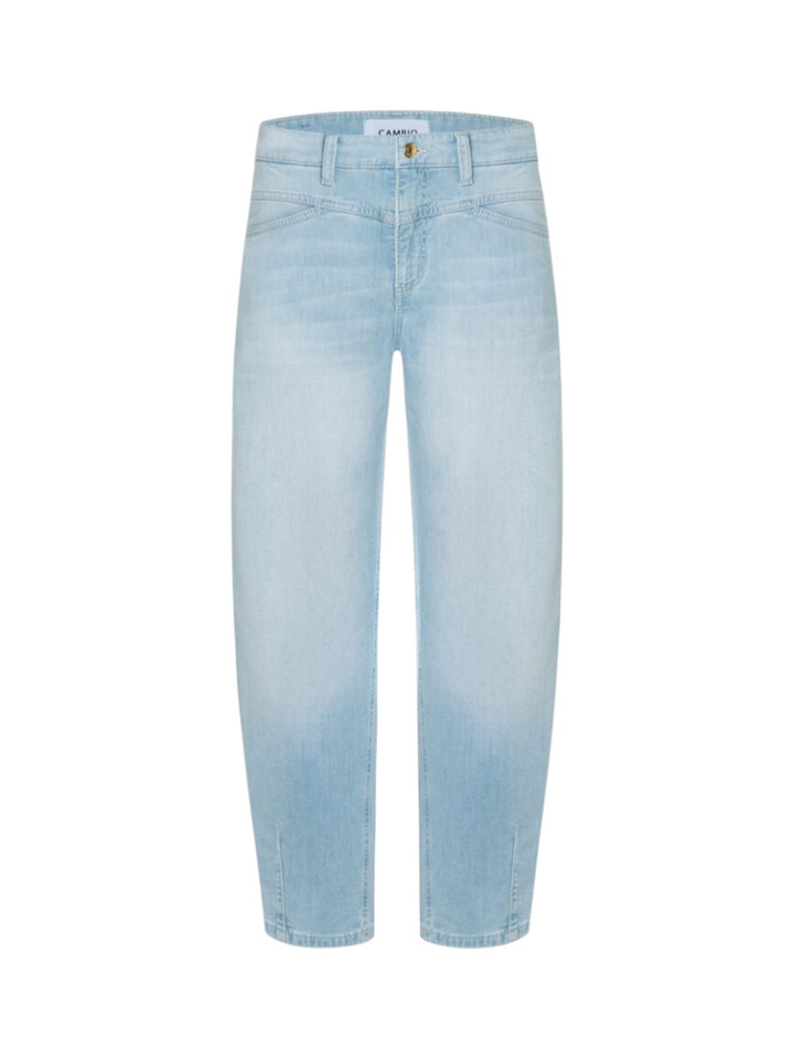 Lichtblauwe jeans balloon broek Elin Cambio