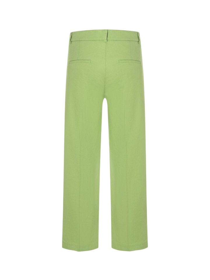 Groene geklede broek California Cambio