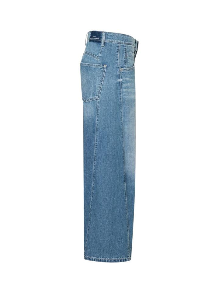 Blauwe wide fit jeans Orla Cambio 