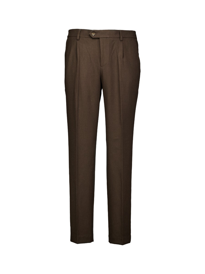 Bruine geklede broek Bruno Seven Dials