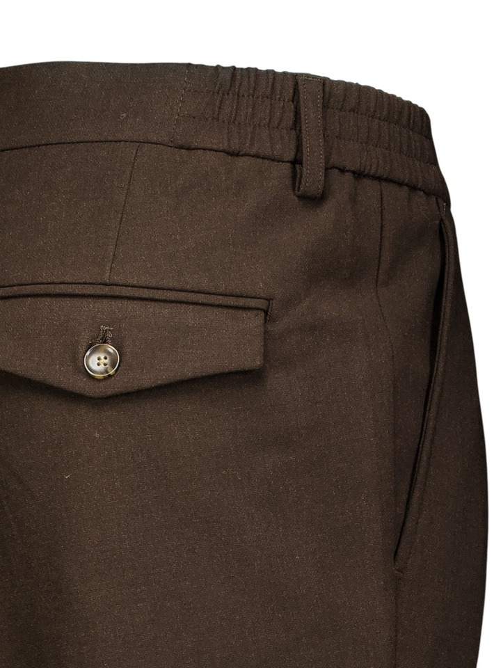 Bruine geklede broek Bruno Seven Dials