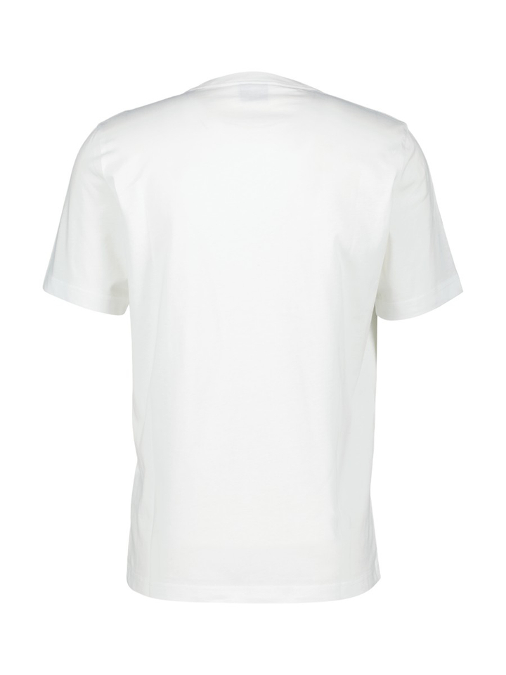 Witte katoenen T-shirt met opdruk Paul Smith