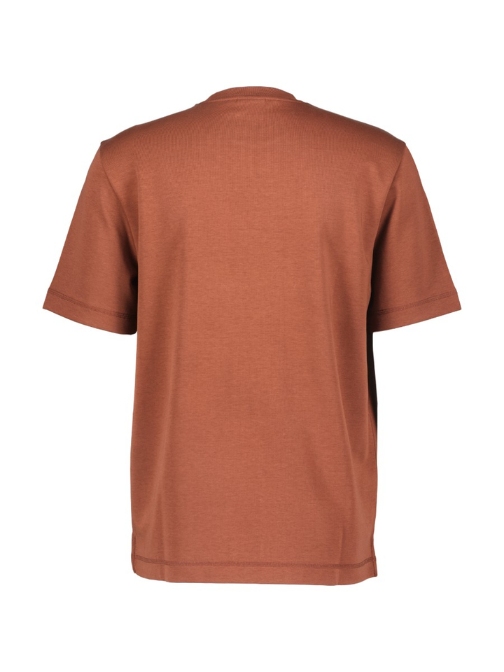 Roestkleurige T-shirt Paul&Smith