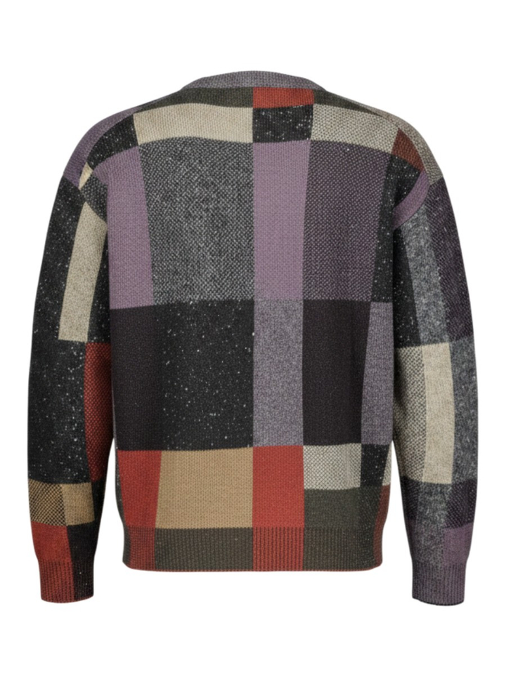 Multicolor gebreide wollen trui Paul Smith 