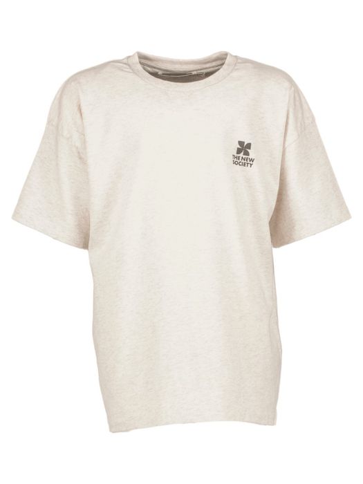Witte T-shirt The New Society