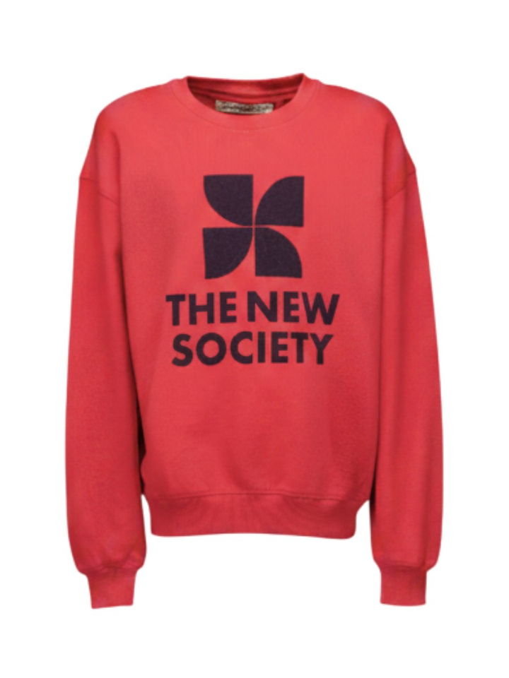 Chinese red sweater The New Society