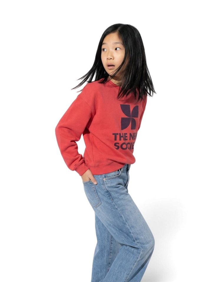 Chinese red sweater The New Society